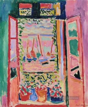 Der Fenster abstrakte Fauvismus Henri Matisse Ölgemälde